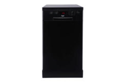 Bush DWSL145W Slimline Dishwasher - Black